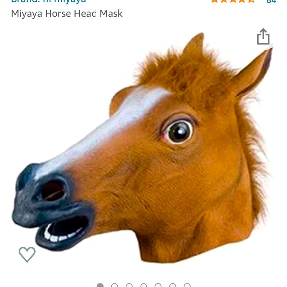 Horse Head Masks - Picture 1 of 2